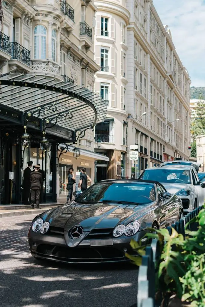 Carré d'or district, in Monaco.