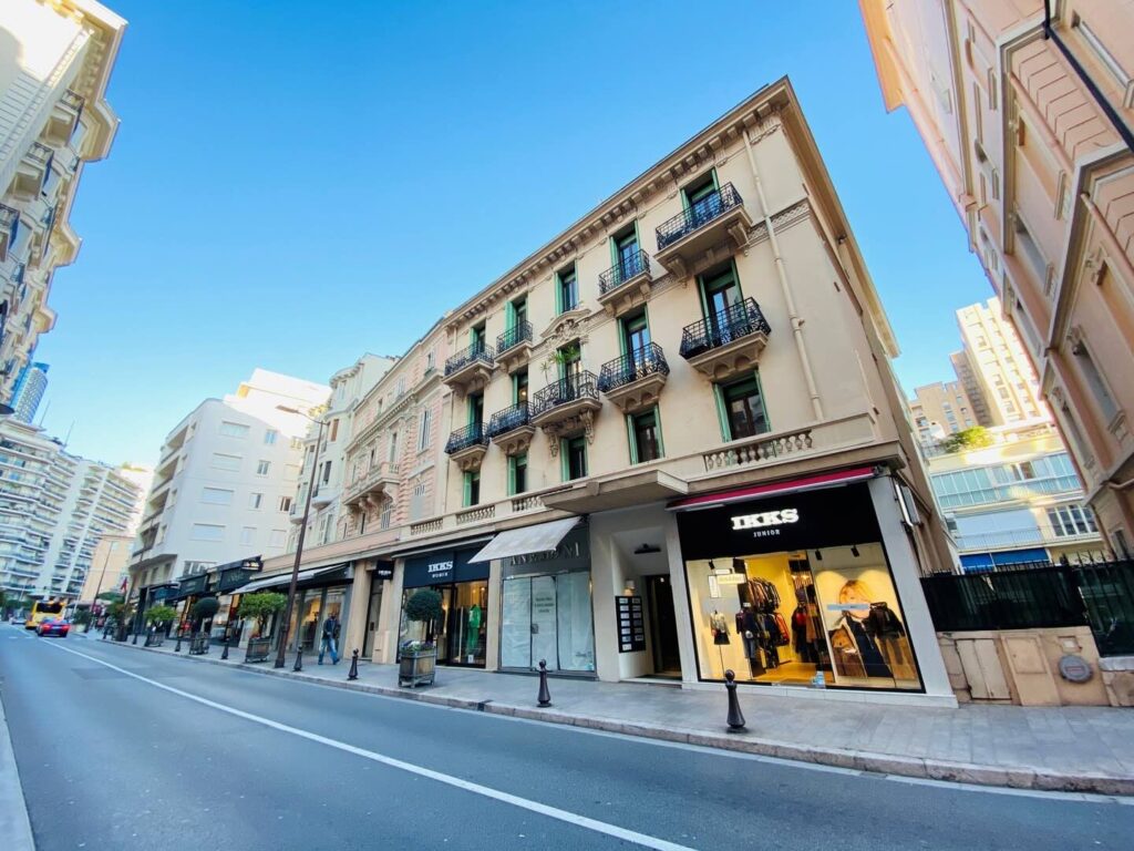 Ambassador building in Monte-Carlo district.